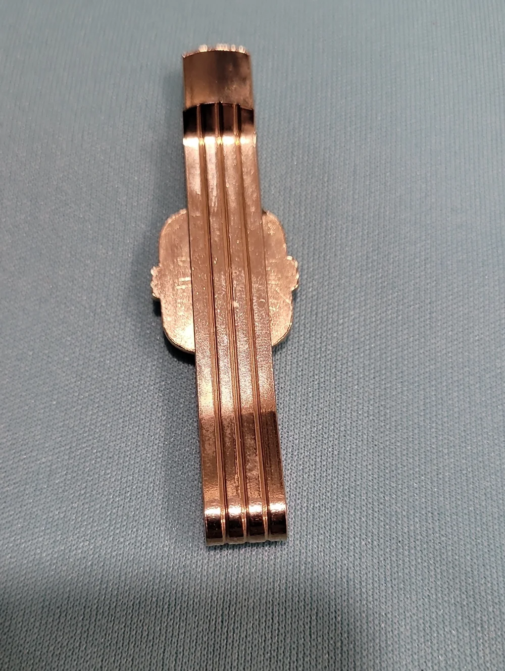 Vintage Money Clip With Diamond Accent - Picture 4 of 5